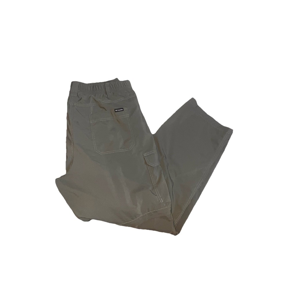 Columbia Pants Mens 40X32 Green Omni Shade Convertible‎ Zip Off Hiking Cargo UVA